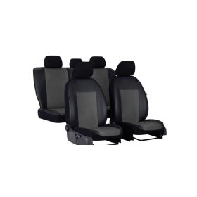   CHEVROLET Spark Universeller Sitzbezug Unico Eco leder und Alcantara Kombination dunkelgrau in Farbe