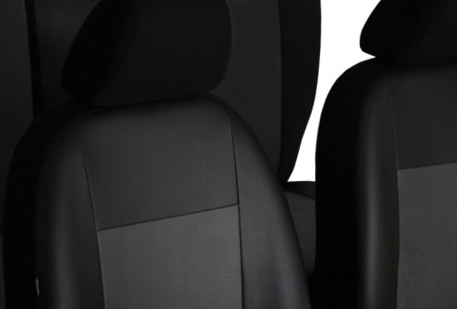 NISSAN Almera (I, II) Universeller Sitzbezug Unico Eco leder und Alcantara Kombination dunkelgrau in Farbe