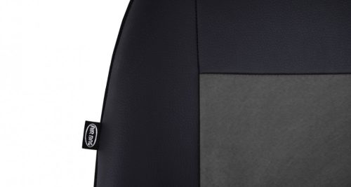 NISSAN Almera (I, II) Universeller Sitzbezug Unico Eco leder und Alcantara Kombination dunkelgrau in Farbe