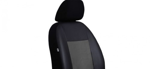 NISSAN Almera (I, II) Universeller Sitzbezug Unico Eco leder und Alcantara Kombination dunkelgrau in Farbe