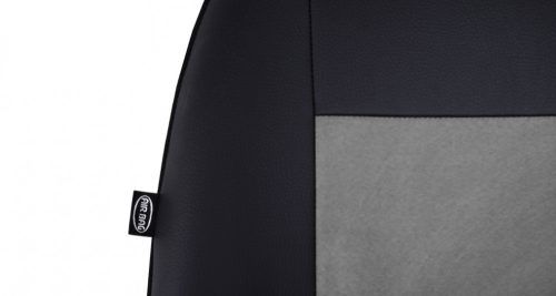 CHEVROLET Spark Universeller Sitzbezug Unico Eco leder und Alcantara Kombination grau in Farbe