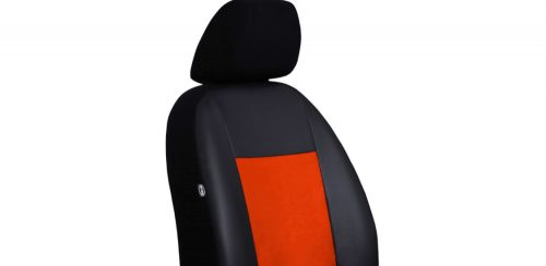 CHEVROLET Spark Universeller Sitzbezug Unico Eco leder und Alcantara Kombination téglavörös in Farbe