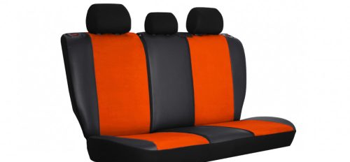 CHEVROLET Spark Universeller Sitzbezug Unico Eco leder und Alcantara Kombination téglavörös in Farbe