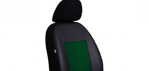 CHEVROLET Aveo Universeller Sitzbezug Unico Eco leder und Alcantara Kombination grün in Farbe