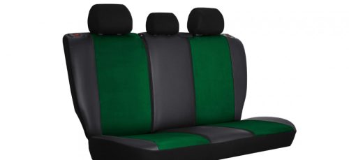 CHEVROLET Aveo Universeller Sitzbezug Unico Eco leder und Alcantara Kombination grün in Farbe