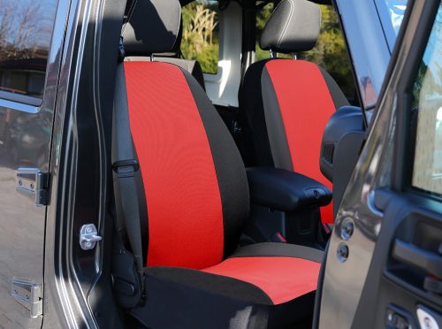 SUZUKI Baleno (III) Universeller Sitzbezug PERLINE Eco leder rot in Farbe