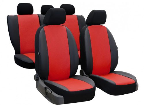 SUZUKI Baleno (III) Universeller Sitzbezug PERLINE Eco leder rot in Farbe