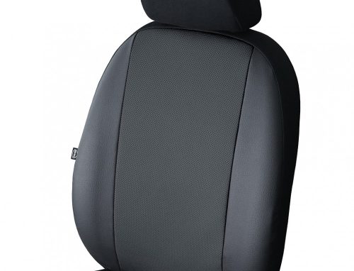 SUZUKI Baleno (III) Universeller Sitzbezug PERLINE Eco leder schwarz in Farbe