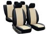 SUZUKI Baleno (III) Universeller Sitzbezug PERLINE Eco leder beige in Farbe