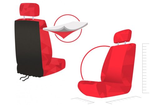 SUZUKI Baleno (III) Universeller Sitzbezug PERLINE Eco leder beige in Farbe