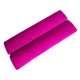 Sicherheitsgurt-Polster Velours Paar in Rosa