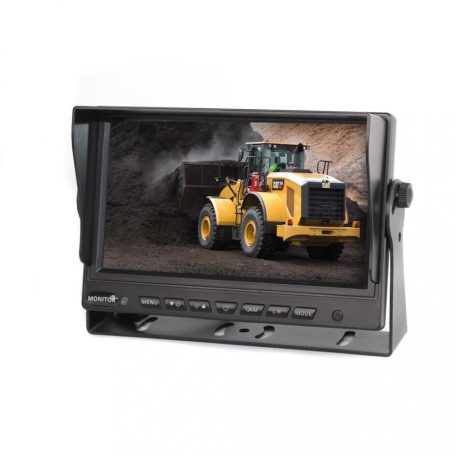 TSS GROUP Autós 7"-os LCD monitor 4 videó bemenettel 12-24 V TFT7HD2