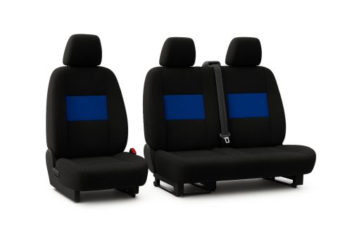 AlcantaraSport™ Premium-Autositzbezüge, passgenau für OPEL VIVARO 2+1 II (2014–2019) – erhältlich in verschiedenen Farben, UV-beständig, AIRBAG-SICHER, individuelle Beschriftung/Logo möglich