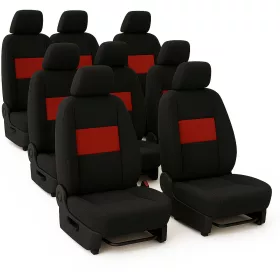   AlcantaraSport™ Premium-Innenausstattung für CITROËN JUMPY 8-Sitzer II (2007–2016) – in verschiedenen Farben erhältlich, UV-beständig, AIRBAG-SICHER, individuelle Beschriftung/Logo möglich