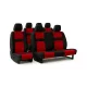 ComfortTex™ Prémium Méretpontos Üléshuzat VOLKSWAGEN VW T6 2+1+3 DUPLA CABIN (2015-)– választható színekben, UV álló, AIRBAG SAFE, egyedi felirattal/logóval kérhető