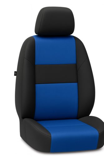 MITSUBISHI ASX ComfortTex™ Premium Universal-Autositzbezug – Sportblau/Schwarz (UV-beständig, AIRBAG-SICHER, individuelle Beschriftung/Logo erhältlich)