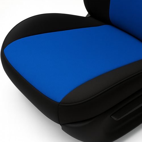MITSUBISHI ASX ComfortTex™ Premium Universal-Autositzbezug – Sportblau/Schwarz (UV-beständig, AIRBAG-SICHER, individuelle Beschriftung/Logo erhältlich)
