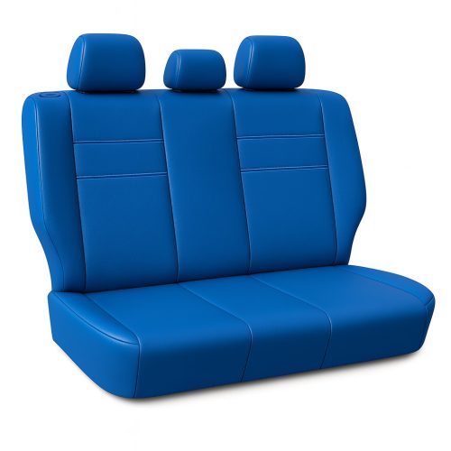 Audi 200 PrestigeLeather™ Premium Universal-Autositzbezug aus Volllederimitat – Sportblau (AIRBAG-SICHER, UV-beständig, optionale Nahtfarbe)