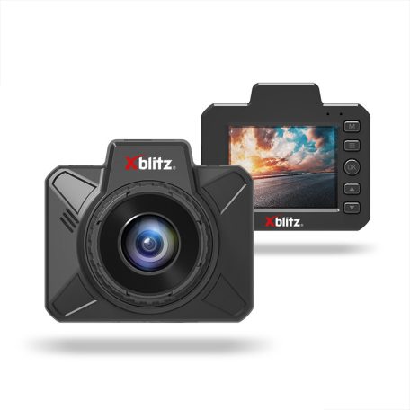 XBLITZ X7 AUTÓS KAMERA PARKOLÁSI MÓDDAL Full HD felbontással és beépített GPS-sel