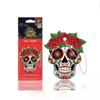AROMA MUERTOS autóillatosítók Tatoo álarc koponya